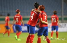 <아시안게임> 기뻐하는 가을이 서연이