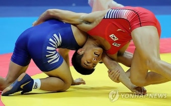 <아시안게임> '으랏차차'