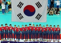 <아시안게임> 한국 여자 핸드볼 일본 꺾고 '금메달'