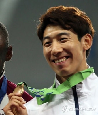 -아시안게임-<육상>200m 여호수아 동…28년만의 男단거리 메달(종합)