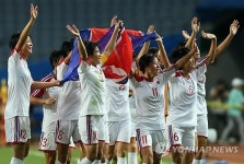 <아시안게임> 북한 여자 축구 일본 꺾고 '금메달'
