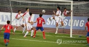 <아시안게임> 결승골 순간