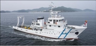해양조사선 바다로 3호 취항