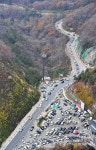 울긋불긋 오색 옷 갈아입은 한계령