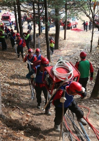 '산불조심' 강원 산불지상진화 경연대회
