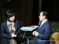 이완구 최민희 대화