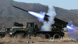 구룡 다연장 실사격 훈련