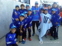 숭곡초 축구팀, 코린치앙스 경기장서 유종의 미