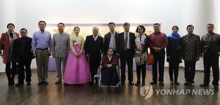 중국 베이징서 한국 전통자수 전시회