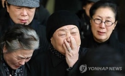 동료·유족 오열속 영원한 공주 김자옥 발인
