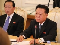 北최룡해, 라브로프 러시아 외무장관과 회담