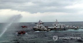 속초해양경비안전서 해상종합 훈련