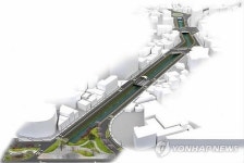 부산 초량천 복원사업 조감도