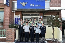 정해룡 강원경찰청장, 홍천경찰서 초도 방문