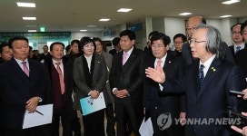 해양수산부 장관 동해항 현장 방문