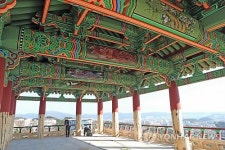 함월루에서 바라본 울산시내