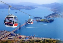 사천 바다케이블카 조감도