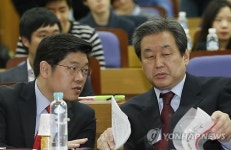 김무성 대표와 이재영 의원
