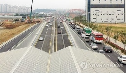 김포 장기동 지하차도 누수 계속돼…부실시공 논란