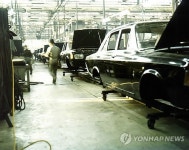 1970년 신진자동차 작업 모습