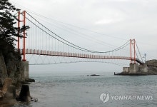 통영시 연대도∼만지도 잇는 '출렁다리' 개통