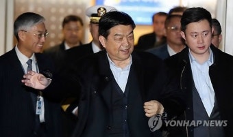 방한한 창완취안 중국 국방부장