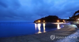 그림같은 사랑의 섬 외달도 해변