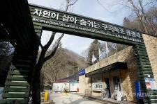 <길따라 멋따라> 구곡폭포 관광지 입구