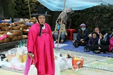 제주 무형문화재 송당리마을제 봉행