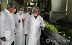 이동필 장관 할랄인증 식품업체 방문
