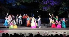 남원 광한루서 국악창극 열녀춘향 상설 공연