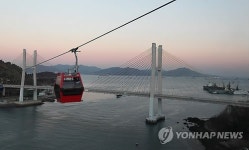 여수해상케이블카 정류장 추락 위험 안전처에 신고