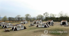 노을공원 가족캠핑장 개장