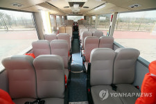 국내 최초 수륙양용버스 내부 모습