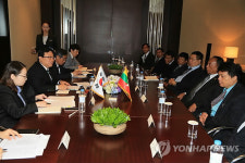 이동필 장관, 미얀마 상원의장과 면담