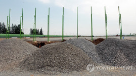 공사 차질 광주U대회 축구훈련장