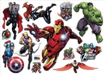 현대시트, 영화 어벤져스2 캐릭터 스티커 출시