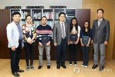 우송대 지진피해 네팔 유학생들에게 재해 장학금