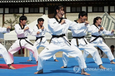 태권도 품새 시범