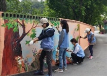기장군 골목길이 아름다운 벽화거리로 변신한다