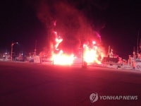 뒤늦게 시신 발견된 화재 선박