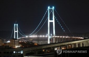 울산대교 주간 전경(야경 드라이브 대표 포인트)