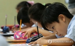 6·25 美 참전용사께 편지를 한신초 편지쓰기 행사