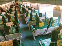 메르스 여파…텅빈 KTX 객실