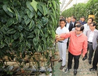 파프리카 농장 방문한 이동필 농림축산식품부 장관