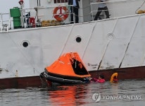 구명 뗏목 해상시연