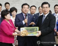 메르스 뛰어넘자 보성 회천감자 국회서 직거래 장터
