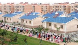 북한 장천남새전문협동농장, 온실·주택·공공건물 준공식