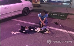 560만원 길에 뿌린 취객