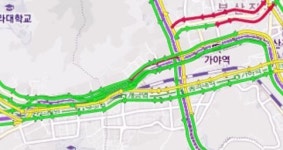 부산 동서고가로 진양 램프 차단 교통 실험…괜찮았다